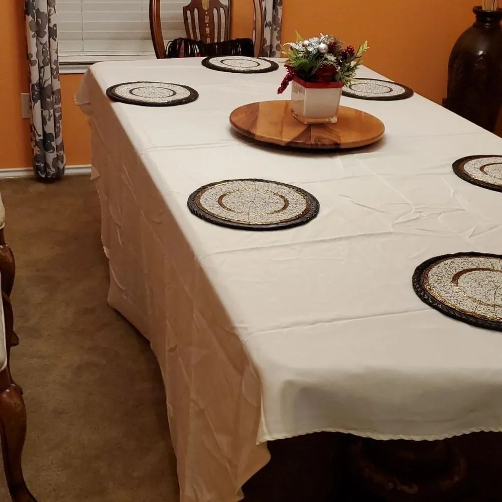 Round Tablecloth Size 108